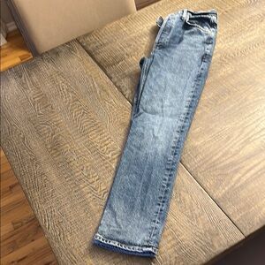 Citizens of Humanity Button-Fly Blue Denim Jeans